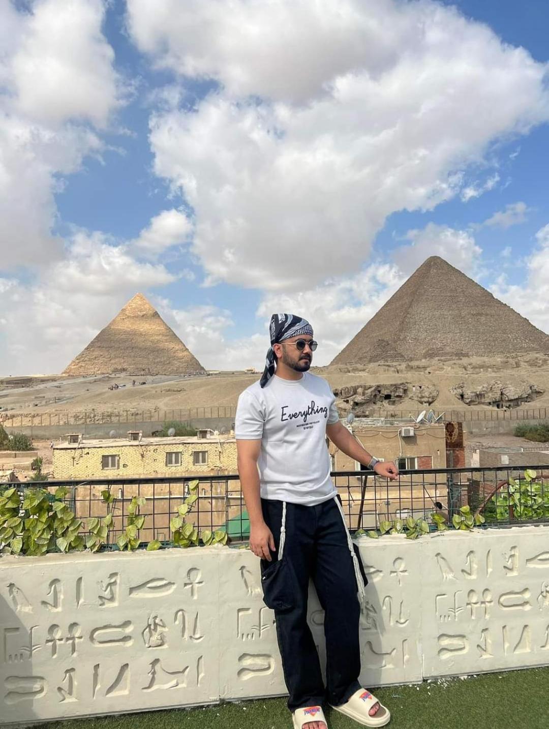 Sequoia Pyramids View Hotel Kafret el-Gabal Exterior foto