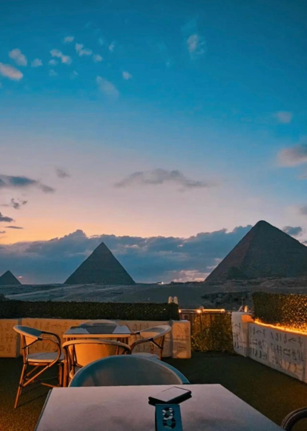 Sequoia Pyramids View Hotel Kafret el-Gabal Exterior foto